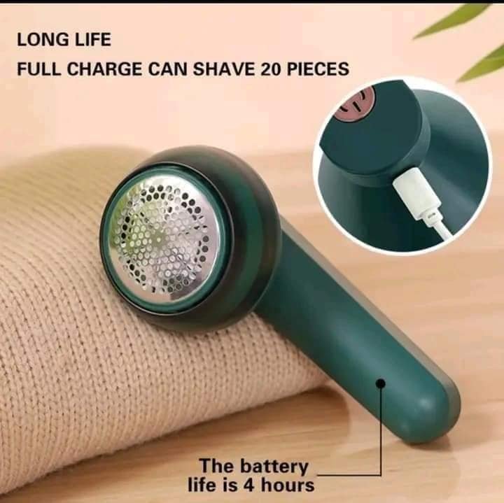 407771699_122115596600102862_1603857322499936087_n Lint Shaver Defuzzer Sweater Shaver,Rechargeable Lint Remover for Furniture Couch Carpet Curtain Clothes - Image 1