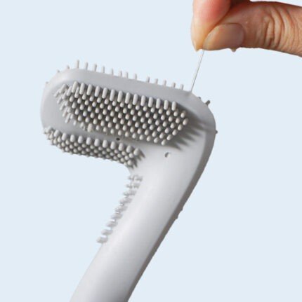 Soft Wall Hanging Multi-functional Silicone Toilet Brush - Image 9