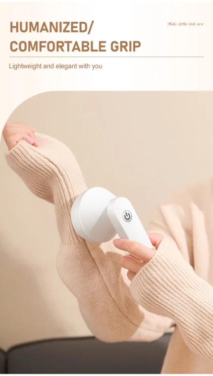 Lint Shaver Defuzzer Sweater Shaver,Rechargeable Lint Remover for Furniture Couch Carpet Curtain Clothes - Image 7