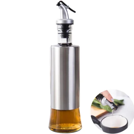 Kitchen Oil Glass Jar 500ml - Image 2