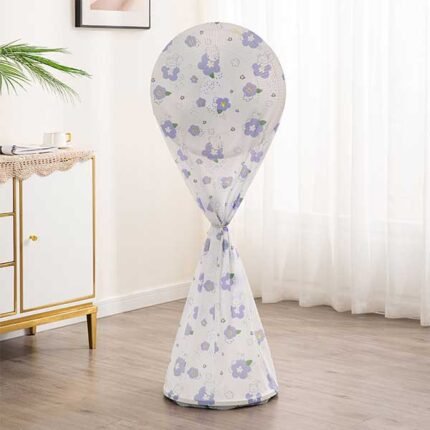 Fan Cover Matte Waterproof Standing Fan Cover Safety Protection Household Pedestal Fan Dust Cove - Image 5