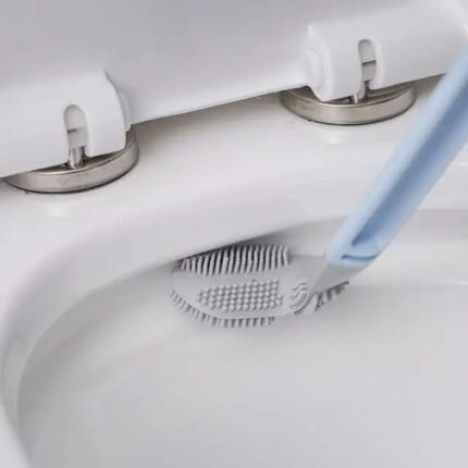 Soft Wall Hanging Multi-functional Silicone Toilet Brush - Image 3