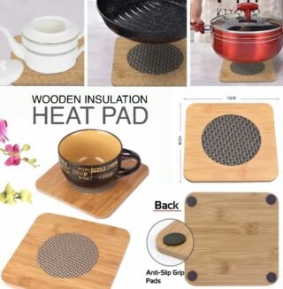 Handmade, Natural, Eco-Friendly and Heat-Resistant Table Mats, Best of Bowls, for Decoration and Protection, 17x17cm