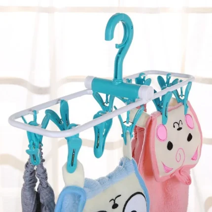 12 pis folding cloth hanger