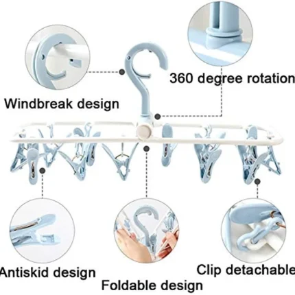 12 pis folding cloth hanger - Image 4