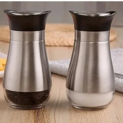 Salt and pepper shakers elegant designed 4 inch  salt pot - Image 4