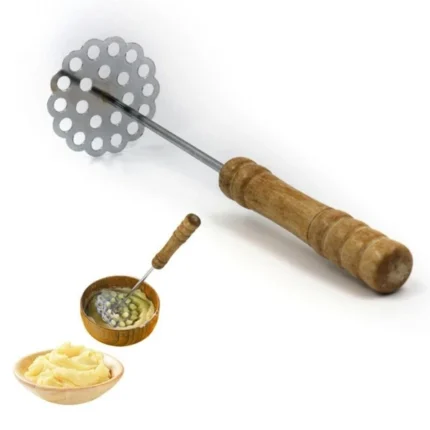 Stainless Steel Potato Masher Potatoes Fruit Vegetable  Press Crusher Tools - Image 3
