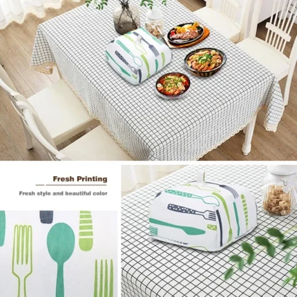 Foldable Food Covers Anti Fly Mosquito Aluminum Foil Food Cover - Image 2