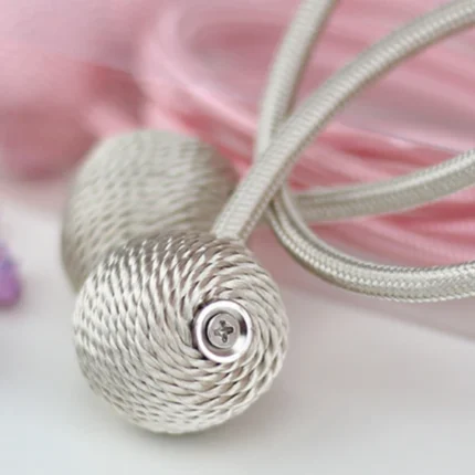 1 pair Magnetic Curtain Tieback  Magnet Clip For Curtain Rod - Image 4