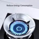 High Efficiency 8 Hole Gas Stove Energy Saving Cover Heat Insulation Pot Holder Wind Shield Rack