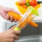Peeler With Rubbish Bin Stainless Steel Multi-function Vegetable Peeler