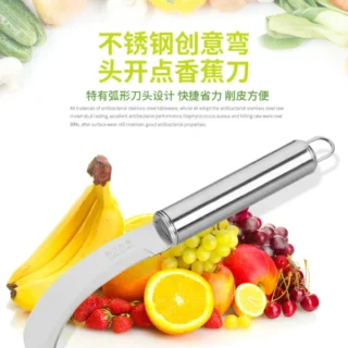 Stainless steel cute fruit pineapple knife steel handle peeler