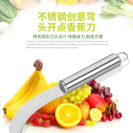 Stainless steel cute fruit pineapple knife steel handle peeler