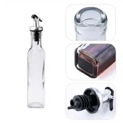 Oil Savings Glass Jar Kitchen Oil Glass Jar 300 ml - Image 4