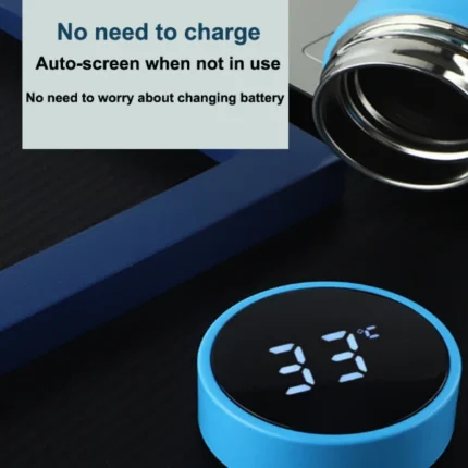 Touch Screen Stainless Steel 500MI Vacuum Flask - Image 3