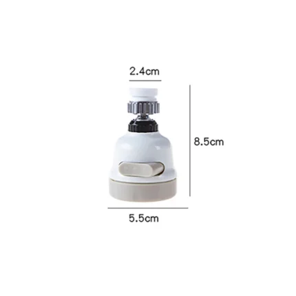 Faucet Adjustable Shower Tap Water Splash Filter - Image 4