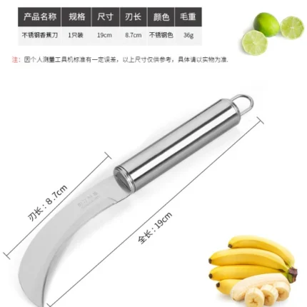 Stainless steel cute fruit pineapple knife steel handle peeler - Image 2