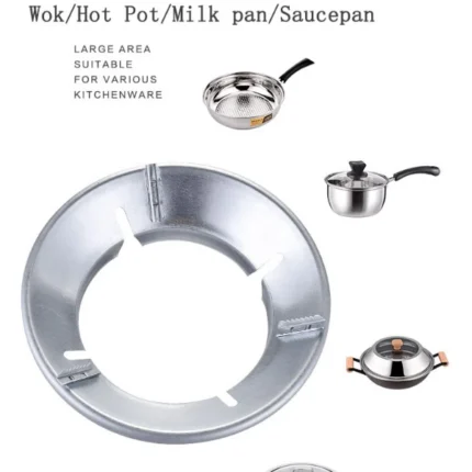 High Efficiency 8 Hole Gas Stove Energy Saving Cover Heat Insulation Pot Holder Wind Shield Rack - Image 5