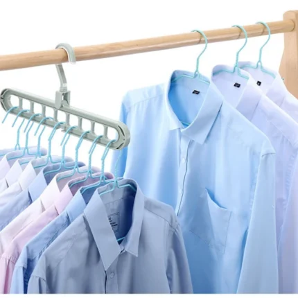 Multi-Function Folding Magic Cloth Hanger - Image 2