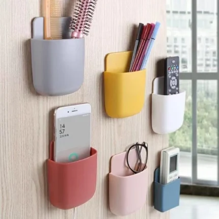 Mobile phone charging holder, AC, TV remote holder