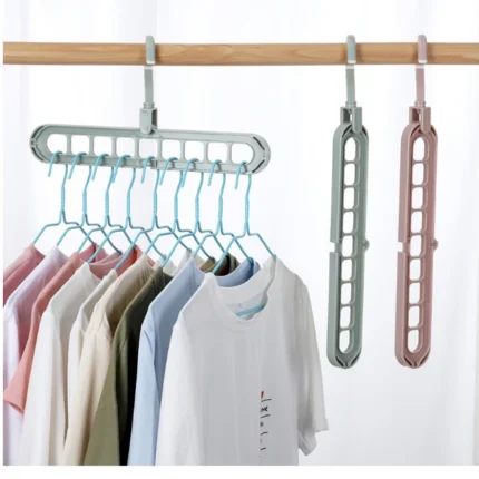 Multi-Function Folding Magic Cloth Hanger