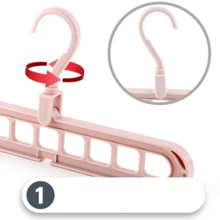 Multi-Function Folding Magic Cloth Hanger - Image 4