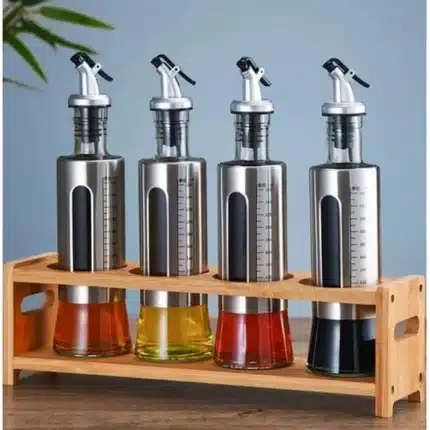Kitchen Oil Jar Glass 500ml - Image 3