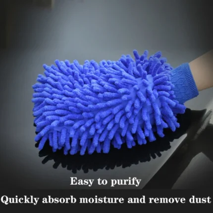 Microfiber Cleaning Glove for Car, Bike Wash - Image 3