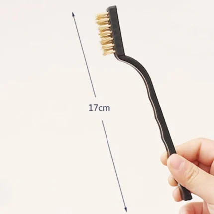 3Pcs/Set 7 inches Stainless Steel Brush Brass Cleaning Brush Polishing Rust Remover Metal Wire Brush Cleaning Tool Family - Image 7
