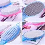 1pcs/ 4 Step Pedicure Paddle Multi-use Foot Care Brush Pumice Scrubber Scraper