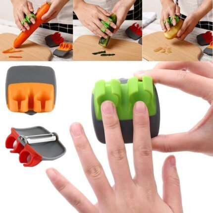 Multifunctional Stainless Steel Finger Peeler