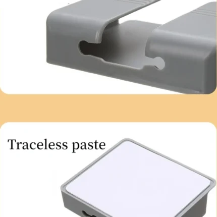 Multifunction Wall Mounted TV Remote Control Mobile Phone Plug Charging Holder - Image 2