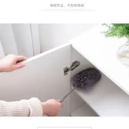 Adjustable Microfiber Dusting Brush Extend Stretch Feather Home Duster Household Cleaning Brush - Image 2