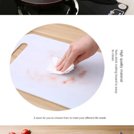 Durable PP Cutting Board Non-slip Vegetable Fruit Chopping Board - Image 2