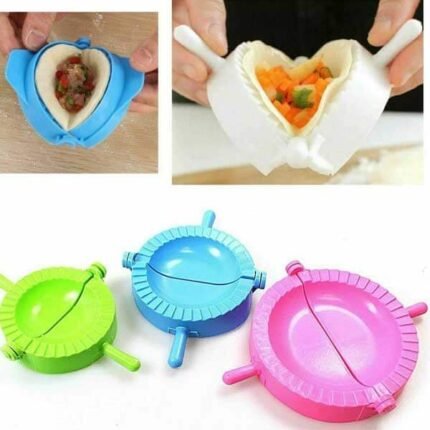 3pcs/set Plastic Dumpling Mold Dough Press Gadgets Cooking Dumplings Easily - Image 4