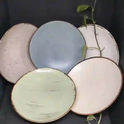 Ceramic rice plate dinner plates