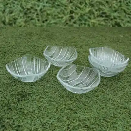 6 Pcs Crystal Glass Soup Firni Set & Bati Set, Bowl Set - MNB142 - Image 4
