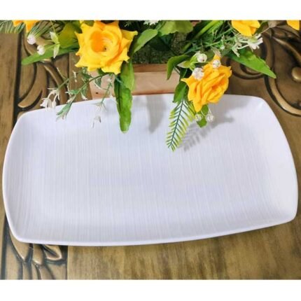 14 Inch Ceramic Serving Tray for Party