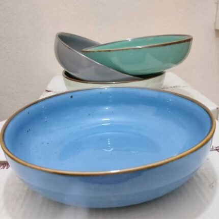 Ceramic Pasta Bowl 8 inch - Image 5