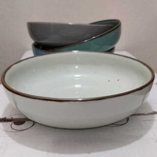 Ceramic Pasta Bowl 8 inch - Image 3