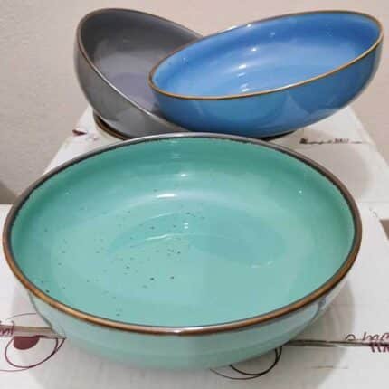 Ceramic Pasta Bowl 8 inch - Image 4