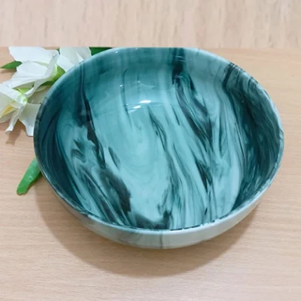 7 inch marbel green