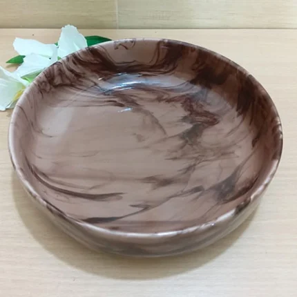Ceramic Pasta Bowl, Large Salad Plate - Image 5