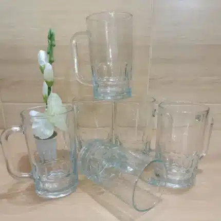 450ml glass juice mug - Image 3