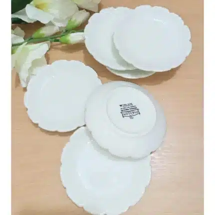 1/6 Pcs tea cup Saucer 4 inch