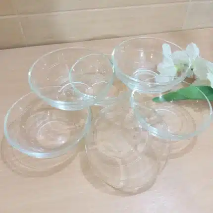 Glass Stackable  Dessert/Serving Glass Bowls - Image 2