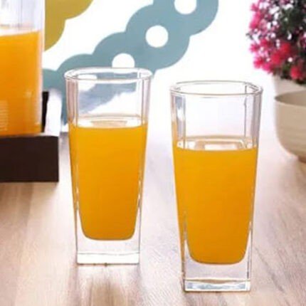 Crystal Clear water glass  Set 6 Pieces