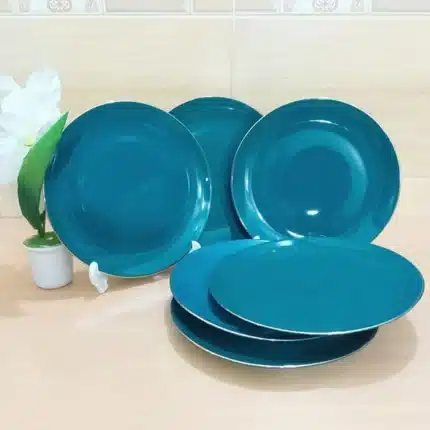 Ceramic Dinner Set 32 pcs ( pear green colour and ocean colour) - Image 9