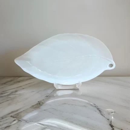 Leaf Shaped Ceramic SERVING DISH  Plate