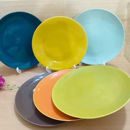 colourful plate